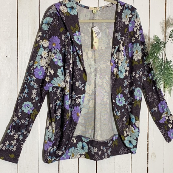 It’s Our Time Cardigan with Hoodie - Picture 3 of 7